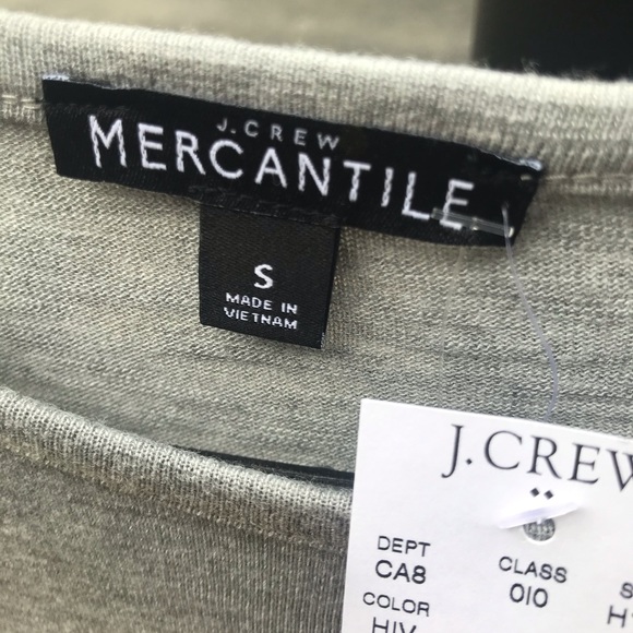 J Crew Woven Hem Shirt 3/4 sleeve NWT Small - Picture 3 of 4